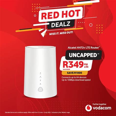 Vodacom uncapped deals  Continue to shop with us online from the comfort of your home and we’ll deliver to you